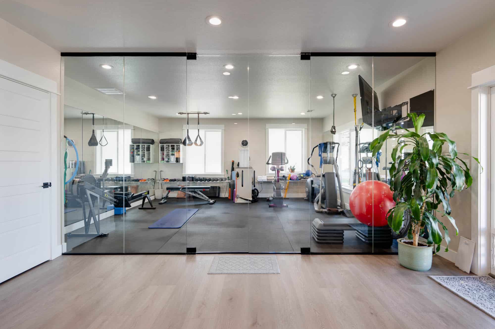 Custom Basement Gym Loveland CO